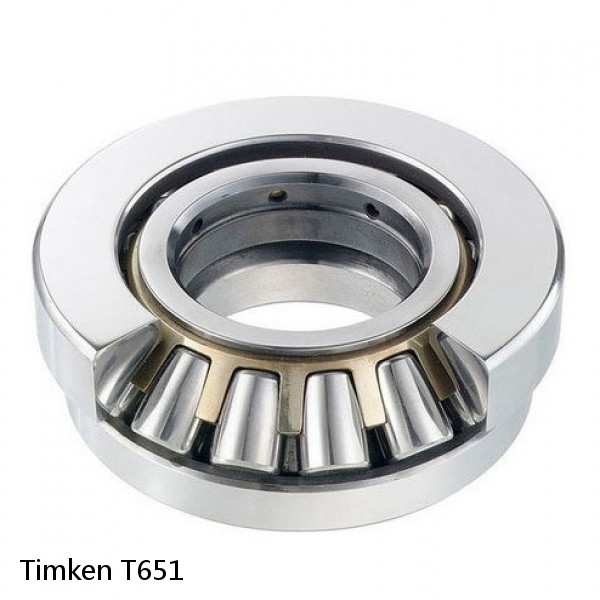 T651 Timken Thrust Tapered Roller Bearing #1 small image