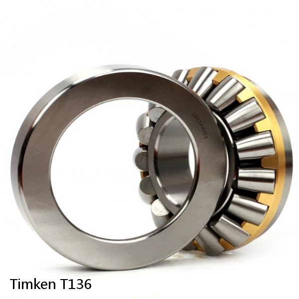 T136 Timken Thrust Tapered Roller Bearing #1 small image