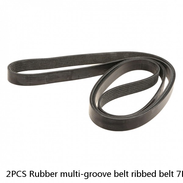 2PCS Rubber multi-groove belt ribbed belt 7PJ451 8PJ451 9PJ451 10PJ451 11PJ451 #1 small image