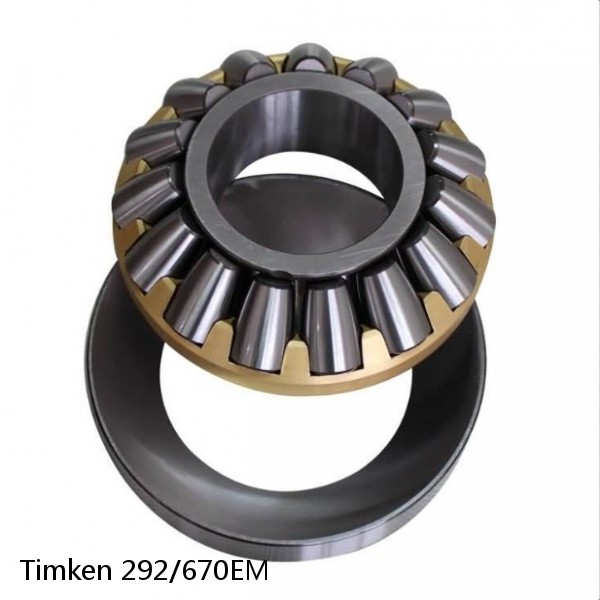 292/670EM Timken Thrust Spherical Roller Bearing #1 image